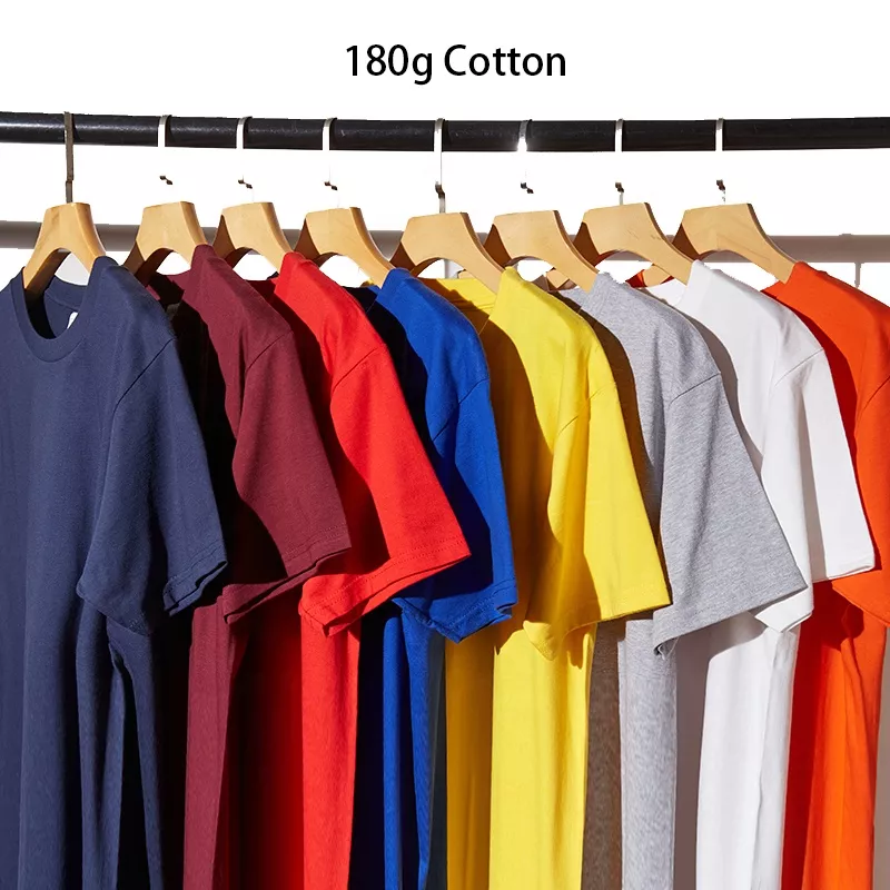 Heavy Cotton Blank Plain Unisex Long Sleeve T Shirt
