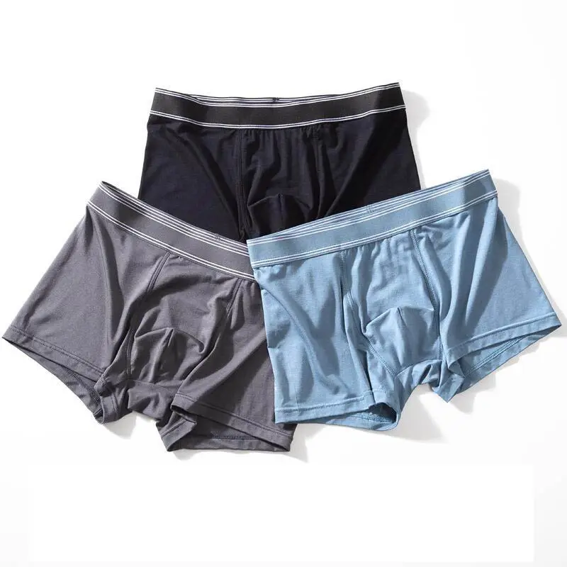 Men Underwear Soft Comfortable Men&#8217;s Modal Boxer Briefs