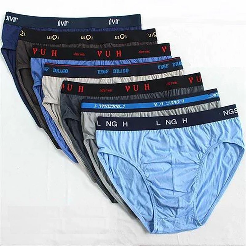 Men&#8217;s Underwear Cotton Mid Waist Briefs