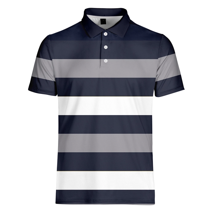 Stripped Men Polo Shirts Pique Fabric Training Golf T Shirt Bangladesh