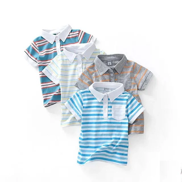 Wholesale Fashion Polo Shirt For Baby Boys Kids Bangladesh